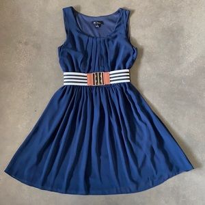 Navy blue BCX dress